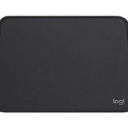 Logitech Mouse Pad – Studio Series, Computer Mouse Mat with Anti-Slip Rubber Base, Easy Gliding, Spill-Resistant Surface, Durable Materials, Portable, in a Fresh Modern Design-Graphite, (956-000031)