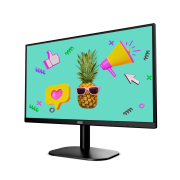 AOC 27B2H 68.58 cm (27″) LED 1920 x 1080 Pixels Ultra Slim Monitor which is 3 Sided Frameless with IPS Panel HDMI/VGA Port, Full HD, Free Sync, 75Hz Refresh Rate, Adjustable Stand, Flicker Free, Black