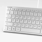Venom Wired Compact Keyboard (White)