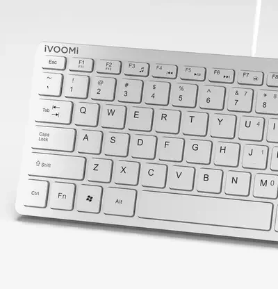 Venom Wired Compact Keyboard (White)