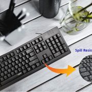 Rapoo NK1800 Spill Resistance Wired USB Keyboard