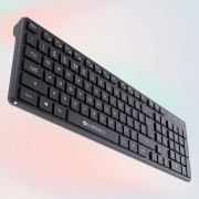 ZEBRONICS K60 USB Wired Keyboard with 1.4 Meter Cable, 12 Integrated Multimedia Controls, 103 Keys Full Size, Slim Design, UV Coated and Plug Play Usage
