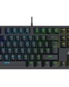 TAG Gamerz Illume USB Gaming Mechanical Keyboard | 25 Anti-Ghosting Keys | Doubleshot Injection Key Caps | Rainbow RGB LED | 11 Lighting Modes | 50M Clicks | Windows Lock Key for Desktop, PC Gamers