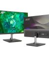Acer RS242Y 23.8 Inch Full HD IPS Ultra-Thin (6.9mm) Backlit LED Monitor I Color Patterned Back Mood Light I Dual Glass Design, Sleek Metal Frame I 1 MS, 100Hz I 1xHDMI 1xVGA I Speakers I Eye Care