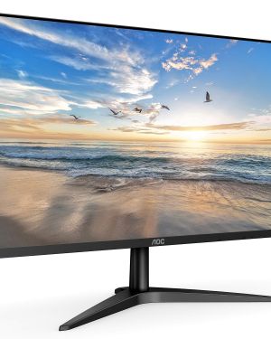 AOC 22B1Hs 21.5 Inch (54.6 Cm), 1920 X 1080 Pixels, Full Hd LCD Monitor with Led Backlight with Hdmi/Vga Port, Black