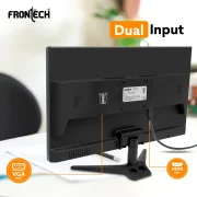 FRONTECH 22 Inch HD LED Monitor | Refresh Rate 60 Hz, 1680 X 1050 Pixels | Wall Mountable Slim & Stylish Design with 16.7M Colors| HDMI & VGA Ports, Built-in Power Supply (MON-0060,Black)