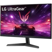 LG 24 Inches Ultragear™ FHD IPS Gaming Monitor, 1ms (GtG), 180Hz, HDR10, FPS Counter, NVIDIA G-SYNC Compatible, AMD FreeSync, HDMI, DP, Headphone Out, virtually Borderless with Tilt, Black 24GS60F
