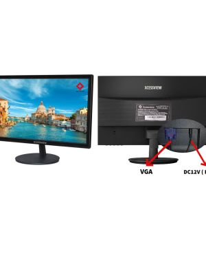 Xcess View 22-inch Flat Led Monitor 1366×768 Resolutions With Hdmi, vga
