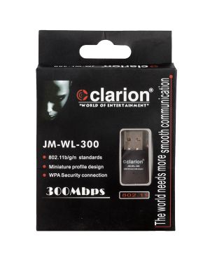 Clarion 300 MBPS Mini Wireless USB Adapter JM-WL-300
