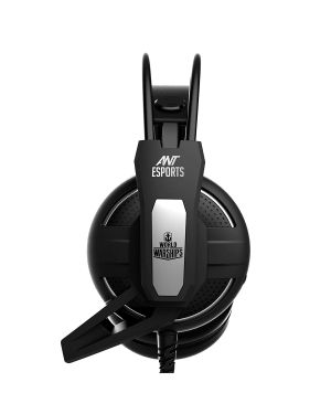 Ant Esports H520W Wired Black Gaming Headset 50mm Drivers