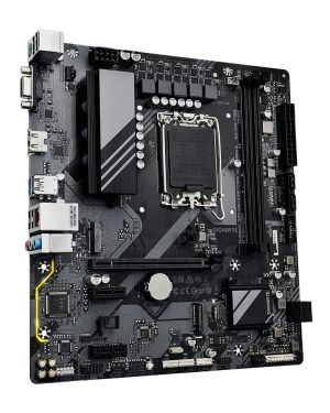 GIGABYTE Intel B760M D2H Motherboard with 6+2+1 Phases Digital VRM Solution Intel® Socket LGA 1700：Support 13th and 12th Gen Series Processors Dual Channel DDR5：2*DIMMs XMP Memory Module Support