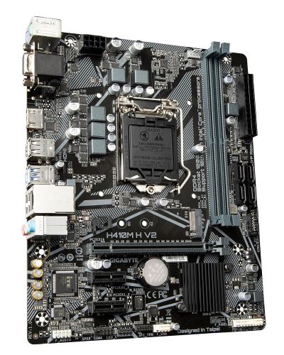 GIGABYTE H410M H V2 Ultra Durable MicroATX Motherboard DDR4 DIMM