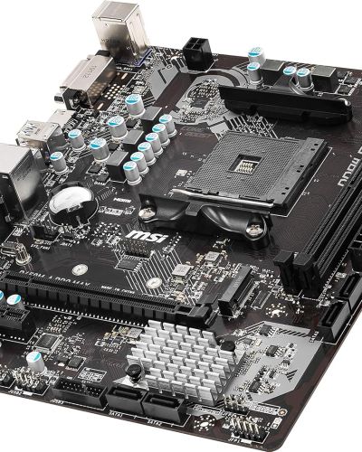 MSI B450M-A PRO MAX AMD AM4 DDR4 M.2 USB 3.2 Gen 1 HDMI M-ATX Motherboard