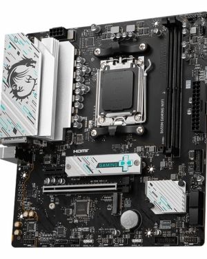 MSI B650M Gaming WiFi Motherboard, mATX – Supports AMD Ryzen 7000 Series Processors, AM5 – DDR5 Memory Boost 7800+ MHzOC, PCIe 4.0 x16, M.2 Gen4