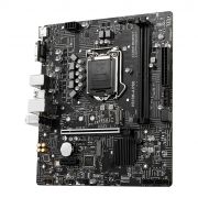 MSI H510M-A PRO Motherboard, Micro-ATX – Supports 11th Gen Intel Core Processors, LGA 1200-2 X DIMMs (3200Mhz), 1 X Pcie 4.0 X16, 1 X M.2 Gen3, USB 3.2 Gen1, 1G LAN, HDMI 2.0B
