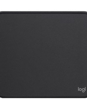 Logitech Mouse Pad – Studio Series, Computer Mouse Mat with Anti-Slip Rubber Base, Easy Gliding, Spill-Resistant Surface, Durable Materials, Portable, in a Fresh Modern Design-Graphite, (956-000031)