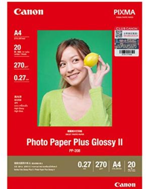 Canon PP-208 Photo Paper Plus Glossy II A4 (20 Sheets)