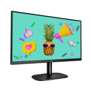 AOC 27B2H 68.58 cm (27″) LED 1920 x 1080 Pixels Ultra Slim Monitor which is 3 Sided Frameless with IPS Panel HDMI/VGA Port, Full HD, Free Sync, 75Hz Refresh Rate, Adjustable Stand, Flicker Free, Black