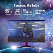 Acer Nitro VG270 M3 27 Inch Full HD Monitor with LED Backlight IPS Gaming | 0.5 Ms Response | 180Hz Refresh Rate | SRGB 99%, HDR 10 | 2xHDMI, 1xDP | Stereo Speakers | AMD Radeon Free Sync (Black)