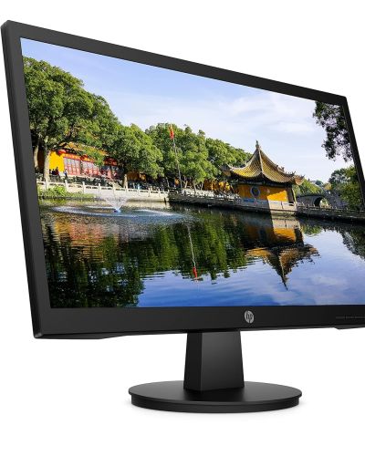 HP V22v 21.5″ (54.6cm) LED 1921 x 1080 Pixels FHD Screen with 178 Degree Viewing Angles, 60Hz, Flicker Free, HDMI 1.4; VGA, 250 nits(450M4A6), V22v FHD Monitor, Black