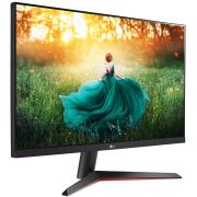 LG Electronics 24 Inch (60.9Cm) Full Hd Monitor with IPS Panel (1920X1080 Pixel), 1Ms, 75Hz, AMD Free-Sync with Gaming Mode, 3-Side Borderless Design, Vga, Hdmi, Display Port, Tilt Stand – 24Mp60G (Black)