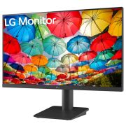 LG 27MS550 (27 Inch) IPS Full HD (1920 x 1080) Monitor, 5ms, 100Hz, HDMI X 2, Built-in Speaker, Tilt & Height Adjustable Stand, Virtual Borderless, Flicker Safe, Reader Mode, OnScreen Control, Black