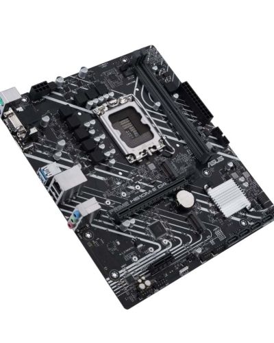 ASUS Prime H610M-E D4 Intel Lga 1700 Mic-ATX Motherboard with Ddr4, Pcie 4.0, Dual M.2 Slots, Realtek 1 Gb Ethernet, Displayport, Hdmi, D-Sub, USB 3.2 Gen 1 Ports, Sata 6 Gbps, Com Header, RGB Header