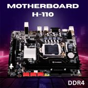 Consistent H-110 Motherboard 6th,7th Gen i3, i5, i7, DDR4 Slots for RAM, Motherboard with SATA II&III, 3Year Warranty