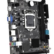 EVM Motherboard H81JEL DDR3 with NVME Slot-Socket 1150 for 4th Gen Intel Core i7/i5/i3, Supports DDR3 1066/1333 SDRAM, SATA 3Gb/s Ports, PCI Express x16 and x1 Slots (EVMH81JEL)