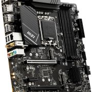MSI PRO B760M-A WiFi ProSeries Motherboard (Supports 14th13th12th Gen Intel Processors, LGA 1700, DDR5, PCIe 4.0, M.2, 2.5Gbps LAN, USB 3.2 Gen2, mATX)