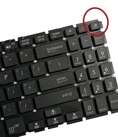 Sanj8 Replacement Flex Cable Keyboard for Asus Vivobook X507/ X507U / X507UA/ X507UB/X507UF/X507/ X507MA/ X507L/ X507LA Series Laptop with ON Off Key/Us Layout/Black Color