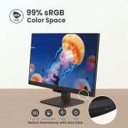 BenQ GW2790 27 Inches 1920X1080P FHD IPS Monitor | 100Hz | 99% Srgb | Eye-Careu | Dual HDMI | Display Port| Bezel-Less| Eyesafe | VESA Mediasync| B. I. | Low Blue Light+ | Speakers | VESA Wall Mountable (Black)