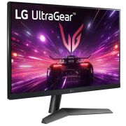 LG 24 Inches Ultragear™ FHD IPS Gaming Monitor, 1ms (GtG), 180Hz, HDR10, FPS Counter, NVIDIA G-SYNC Compatible, AMD FreeSync, HDMI, DP, Headphone Out, virtually Borderless with Tilt, Black 24GS60F