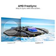 Samsung 22-inch (54.6cm) FHD Flat 1,920 x 1,080 Monitor, IPS, 75 Hz, Bezel Less Design, AMD FreeSync, Flicker Free, HDMI, D-sub, (LS22C310EAWXXL, Black)