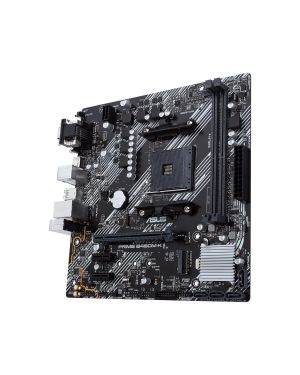 ASUS Prime B450M-K II (AMD AM4 Socket for AMD Ryzen 5000/4000/ 3rd/2nd/1st Gen) DIMM Micro ATX Motherboard with M.2 HDMI/DVI-D/D-Sub SATA 6 Gbps 1 Gb Ethernet USB 3.2 Gen 1 Type-A, BIOS Flashback
