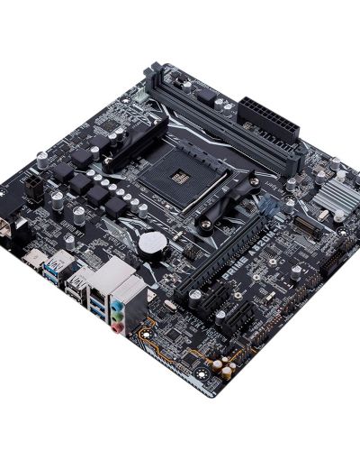 ASUS Prime A320M-K Am4 Uatx Motherboard with Led Lighting Ddr4 32Gb/S M.2 Hdmi Sata 6Gb/S USB 3.0