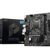 MSI H510M-A PRO Motherboard, Micro-ATX – Supports 11th Gen Intel Core Processors, LGA 1200-2 X DIMMs (3200Mhz), 1 X Pcie 4.0 X16, 1 X M.2 Gen3, USB 3.2 Gen1, 1G LAN, HDMI 2.0B