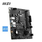 MSI PRO H510M-B Motherboard, Micro-ATX – Supports Intel Core 10th Gen Processors, LGA 1200-2 x DIMMs, 1 x PCIe 3.0 x16, USB 3.2 Gen1, 1G LAN, HDMI 1.4
