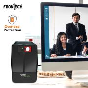 FRONTECH UPS Electra Plus 600VA/360W, Uninterrupted Power Supply System, Maintenance Free Battery, LED Indicator, Power Backup & Protection for Home/Office PC, Desktop and Other Electronics, (2564)