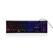 Punta Rainbow RGB Wired Gaming Keyboard with Laser Carved Characters