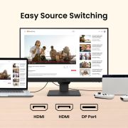 BenQ GW2790 27 Inches 1920X1080P FHD IPS Monitor | 100Hz | 99% Srgb | Eye-Careu | Dual HDMI | Display Port| Bezel-Less| Eyesafe | VESA Mediasync| B. I. | Low Blue Light+ | Speakers | VESA Wall Mountable (Black)