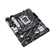 ASUS Prime B760M-K, an Intel B760 LGA 1700 mATX Motherboard with PCIe 4.0, Two PCIe 4.0 M.2 Slots, DDR5, Realtek 2.5Gb Ethernet, VGA, HDMI, SATA 6 Gbps, Front USB 3.2 Gen 1, Aura Sync