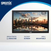 GEONIX PC Monitor (47 cm/18.5 Inch) | Resolution 1366 x 768 | Display Output-VGA & HDMI | LED Display | Power Consumption 21W (Max) | 3 Years Warranty