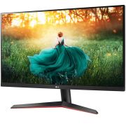 LG Electronics 24 Inch (60.9Cm) Full Hd Monitor with IPS Panel (1920X1080 Pixel), 1Ms, 75Hz, AMD Free-Sync with Gaming Mode, 3-Side Borderless Design, Vga, Hdmi, Display Port, Tilt Stand – 24Mp60G (Black)