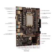 PowerX PMB H610 DDR4 Motherboard