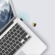 iVoomi USB WiFi Adapter for PC(IV-300MT), N150 Wireless Network Adapter for Desktop -WiFi Dongle Compatible with Windows 11/10/7/8 Mac OS Linux
