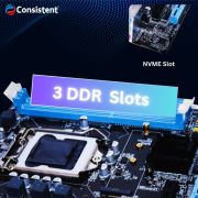Consistent DDR3 Motherboard CMB H61 with NVME Slot