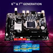 Consistent H-110 Motherboard 6th,7th Gen i3, i5, i7, DDR4 Slots for RAM, Motherboard with SATA II&III, 3Year Warranty