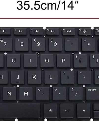 Wefly Laptop Keyboard Compatible for HP15-ac122tu 15AC and HP 15 AY Series Laptop