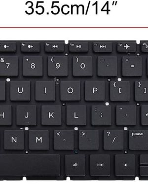 Wefly Laptop Keyboard Compatible for HP15-ac122tu 15AC and HP 15 AY Series Laptop